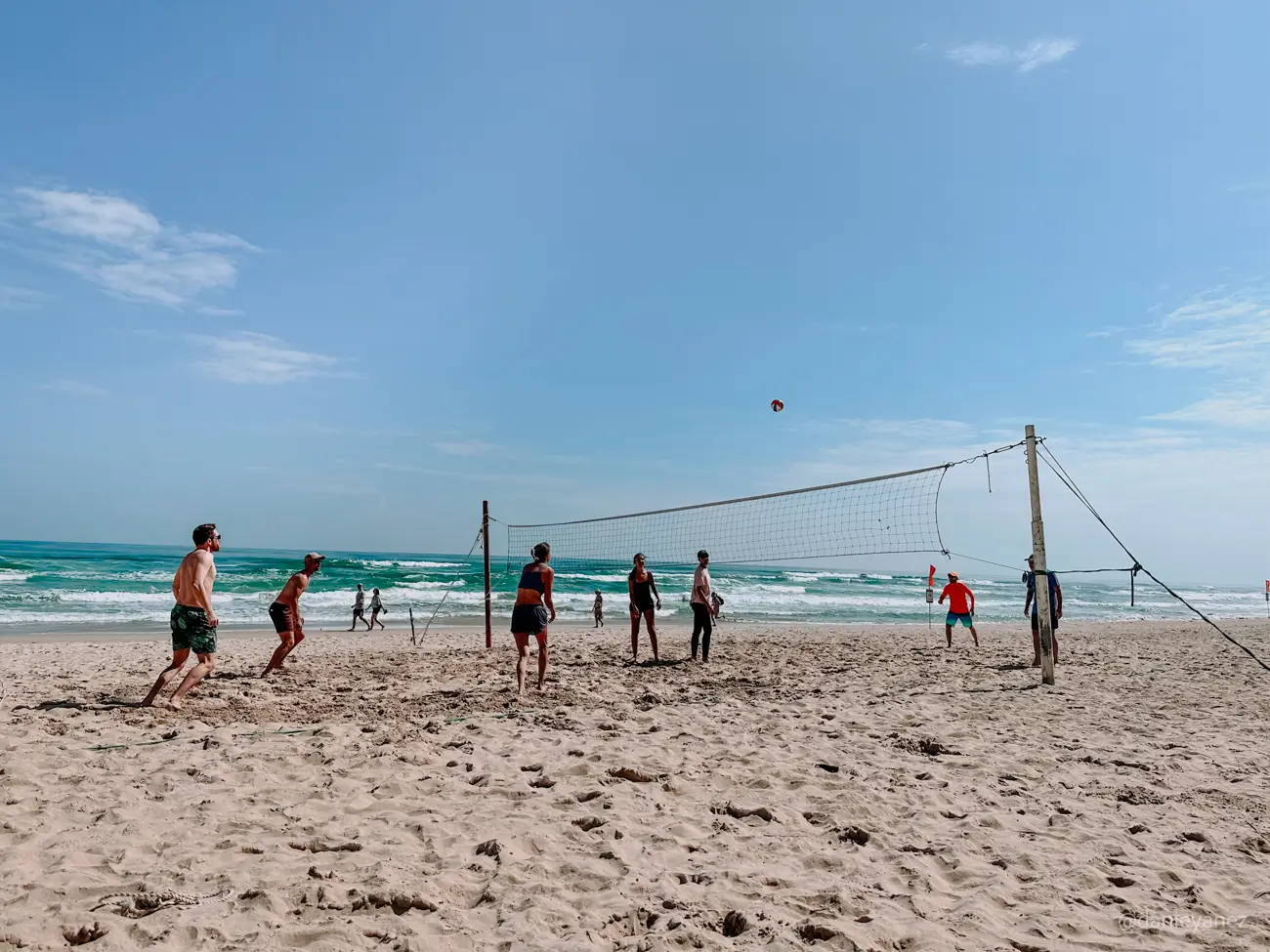 Volleyball team in Da Nang